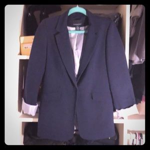 Cynthia Rowley Blue Fitted Blazer